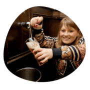 Manchester Brewery Tours: Lianne Williams, tour guide extraordinaire!